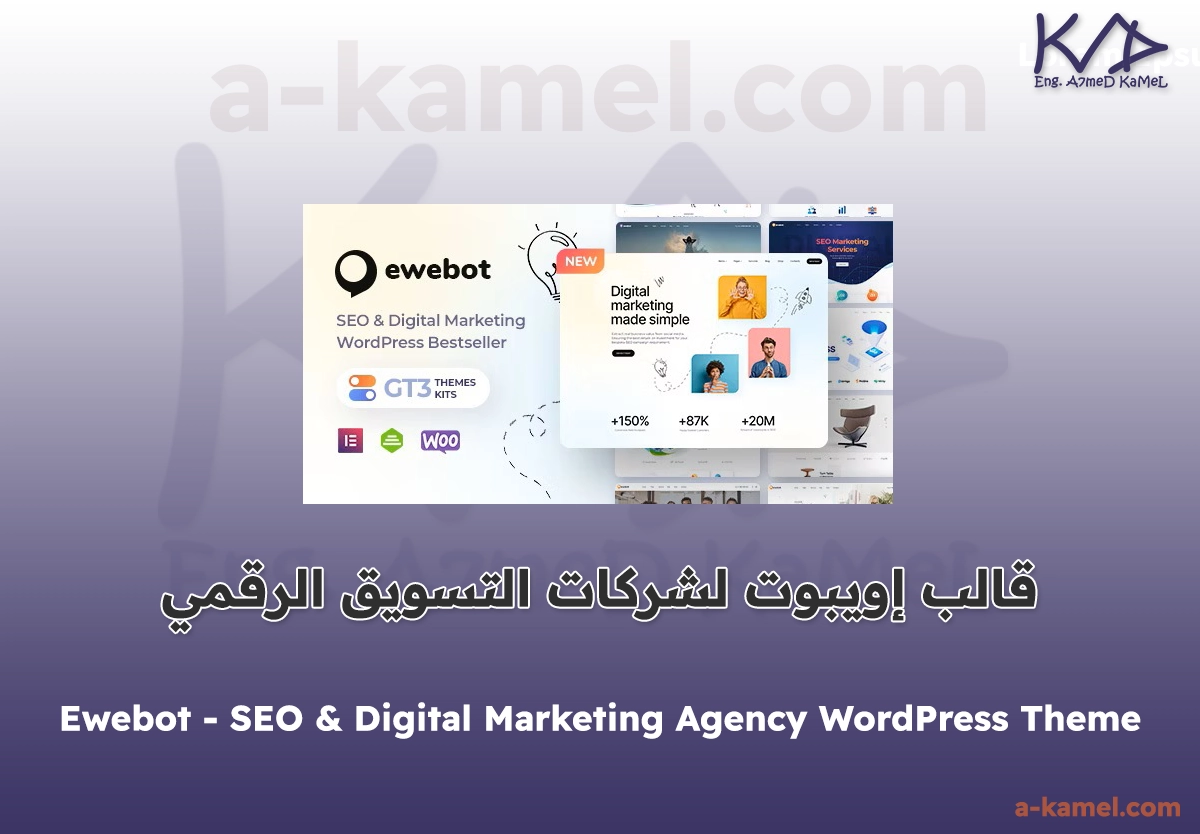 Ewebot - SEO & Digital Marketing Agency WordPress Theme